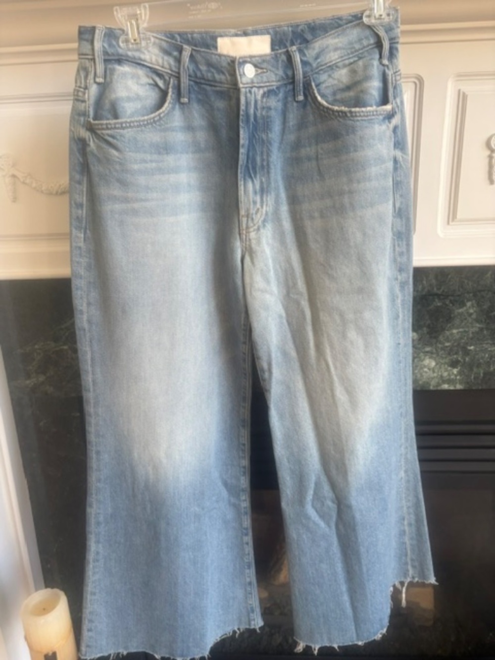 NWOT Lil Mother Superior Denim Lil Hustler Roller Fray, I Confess, 30 Petite